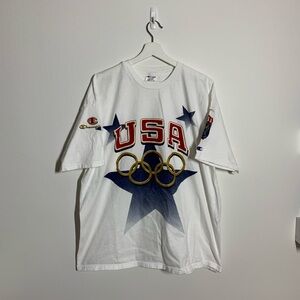 Vintage USA Olympics champion tee